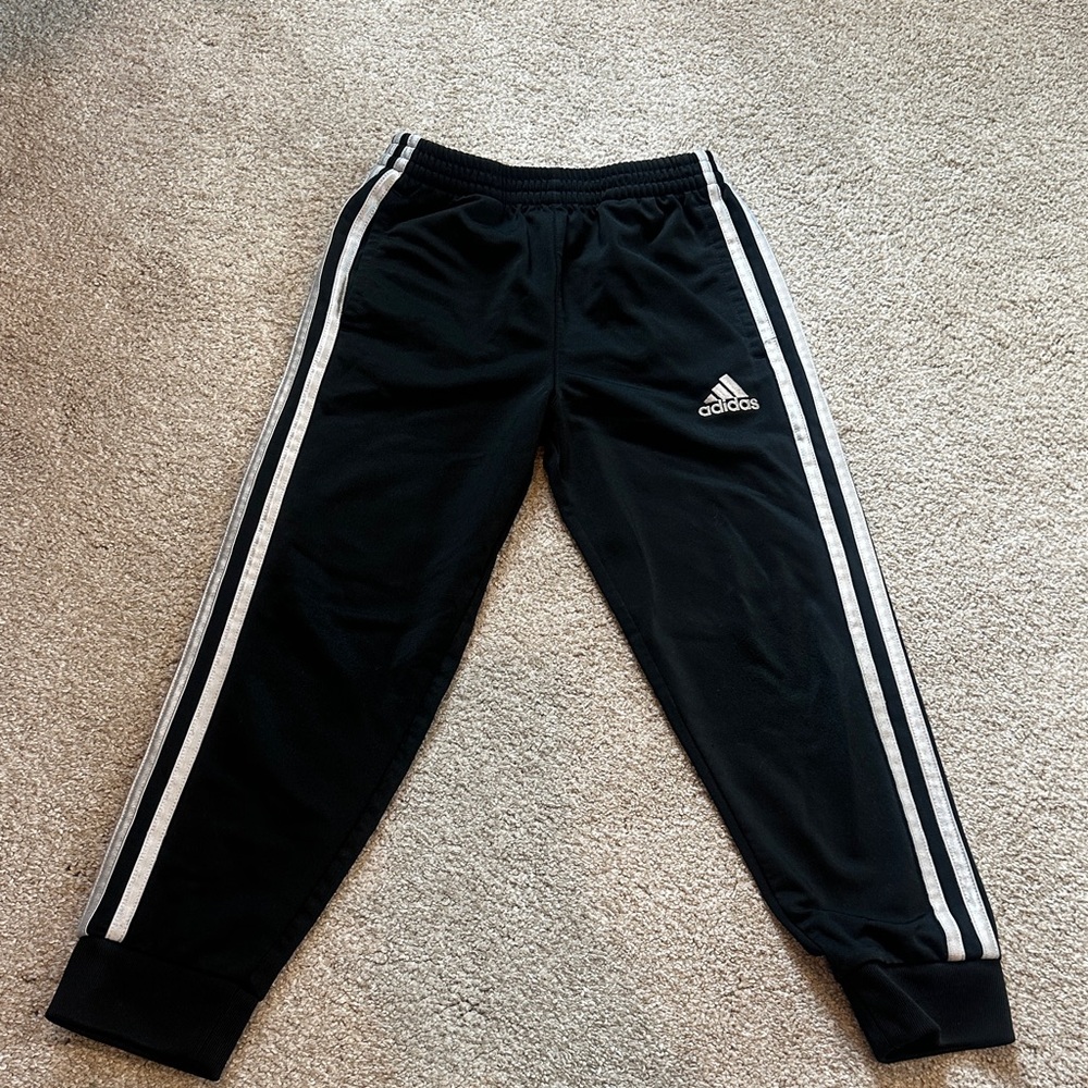 Adidas Kids Black Sweatpants
